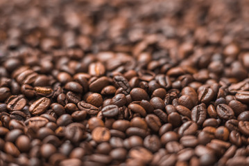 Coffee beans background