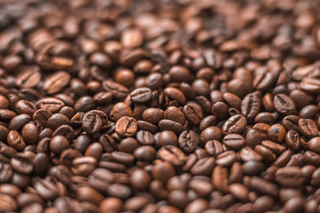Coffee beans background