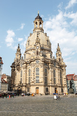 Fototapeta na wymiar Dresden - Frauenkirche, Germany