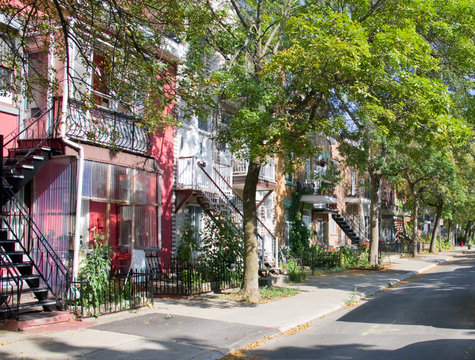 Rue au Canada, Montr&eacute;al