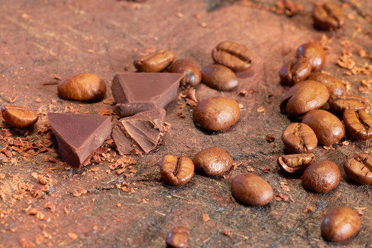 coffee chocolate and breakfast
