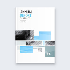 Fototapeta premium Abstract flyer design background. Brochure template.