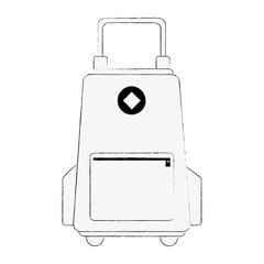 Travel luggage isolated icon vector illustration graphic design