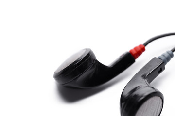 headphones isolated on white