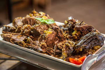 food meat lamb grill lunch gourmet