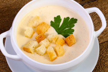 Mushroom cream soup