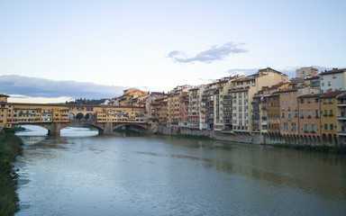 View to the beautiful Florence, Italy.