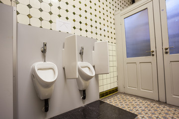 urinal and toilet doors