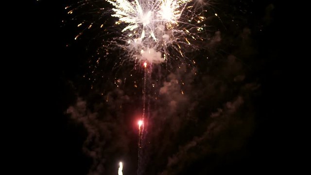 New Year firework display