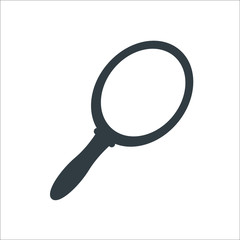 Mirror icon. Vector illustration