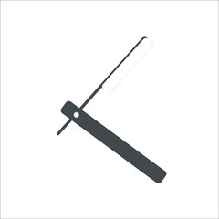 Straight razor icon