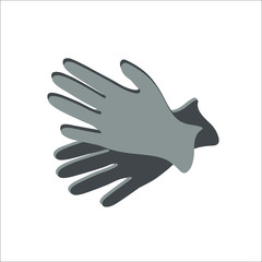 cosmetic gloves icon