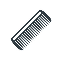 Hairbrush icon. Vector illustration