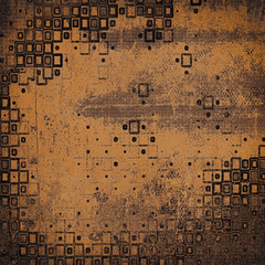 Grunge background of brown color