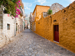 Traditional village Aeropoli, Mani, Greece