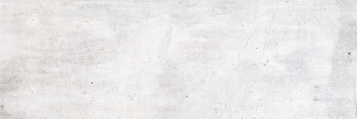 Texture of old white concrete wall for background