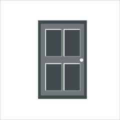 Door icon.  illustration