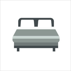 Bed icon.  illustration