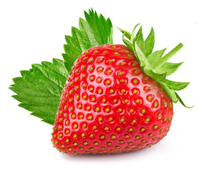 Strawberry isolated on white