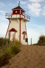 Lighthouse on Prince Edwards Islands coast