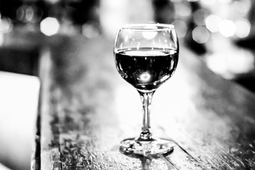 Glass of wine