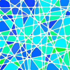 abstract vector stained-glass mosaic background