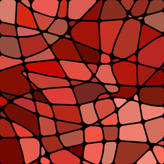 abstract vector stained-glass mosaic background