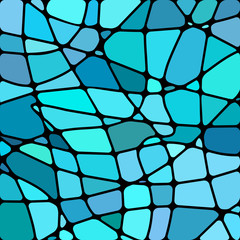 Fototapeta premium abstract vector stained-glass mosaic background