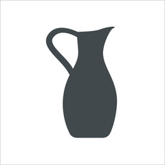 Jug icon.  illustration