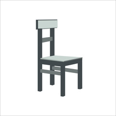 Chair icon.  illustration