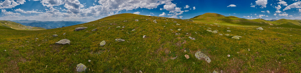 Georgia high in the mountains landscape panorama