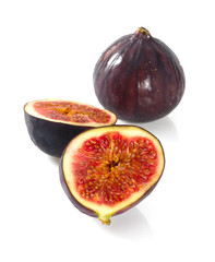 figs isolated on white