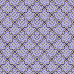 seamless pattern with flower