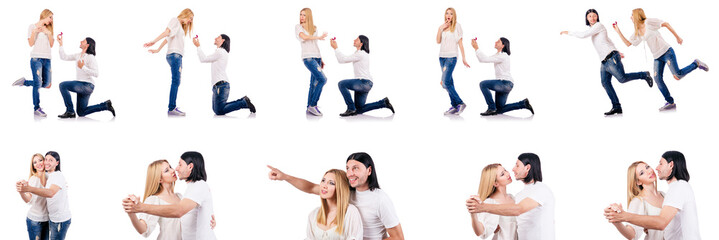 Pair of man and woman