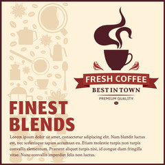 Vector coffee illustration