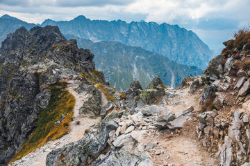Fototapeta premium View of High Tatra mountains in Poland