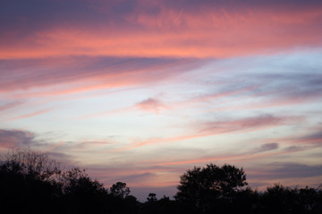Fototapeta na wymiar beautiful Evening sky background
