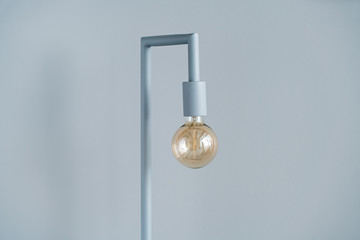 Gray edison lamp 