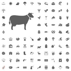 Agriculture and Farm Vector Icons Set