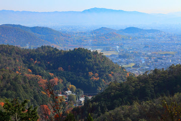 Fototapeta na wymiar Autumn in Kyoto, Japan