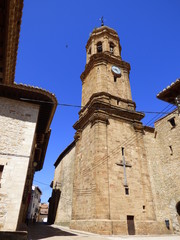 Obraz premium La Iglesuela del Cid es una localidad y municipio de la provincia de Teruel ( Aragon, España)