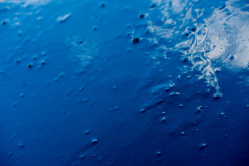 Black Tar Abtract Background