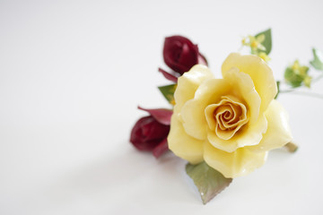 Fototapeta premium 造花のバラの花