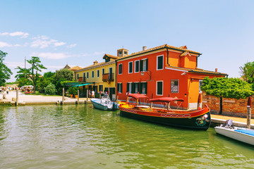 Tiny Torcello island has few residents but it's often busy with sightseers in summer near Venice,...