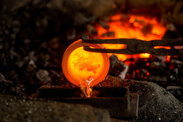 Working With hot Silver