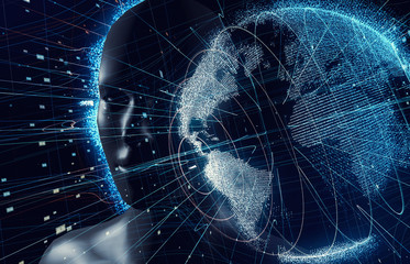 AI(Artificial Intelligence) concept.