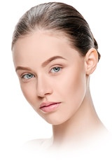 Obraz premium Perfect female face portrait