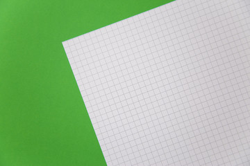 Blank Graph Paper on a Bold Background