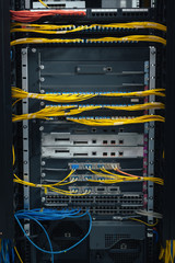 Network server room routers