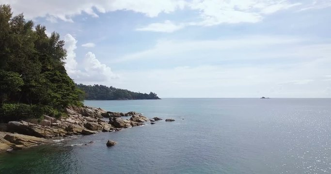 Nai Thon Beach Aerial View